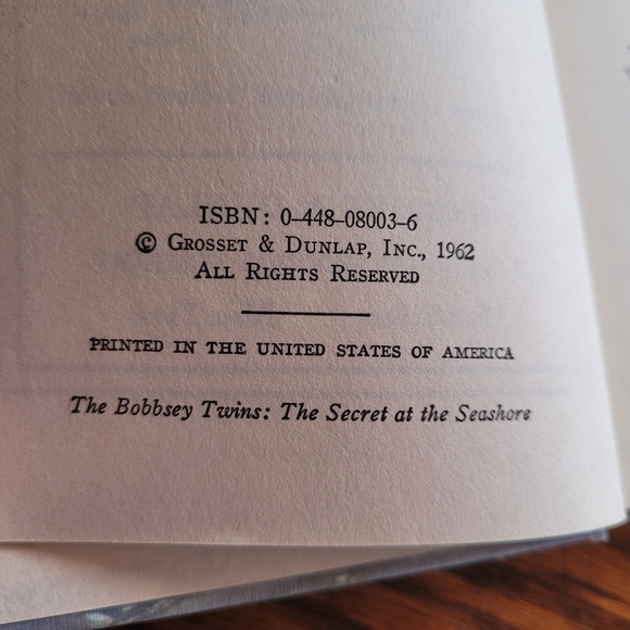 The Bobbsey Twins.  The Secret of the Seashore. Vintage. 1962. - Picture 4 of 8